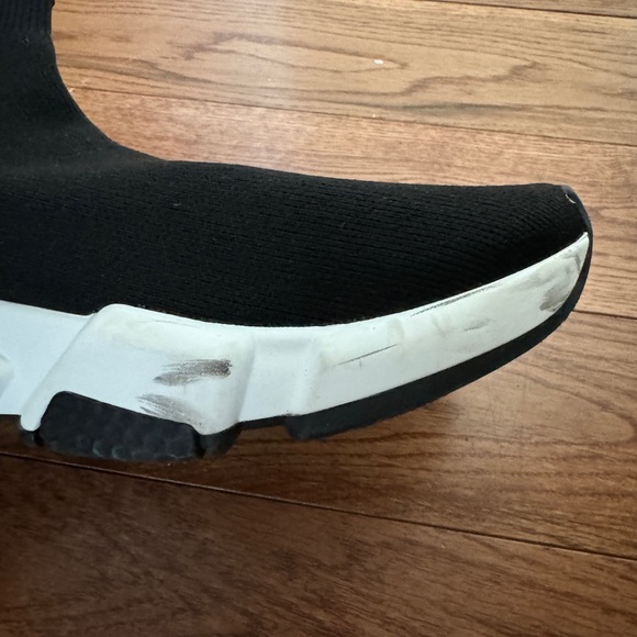 BALENCIAGA 30MM SPEED CLEAR SOUL KNIT SNEAKERS pink - Picture 9 of 13